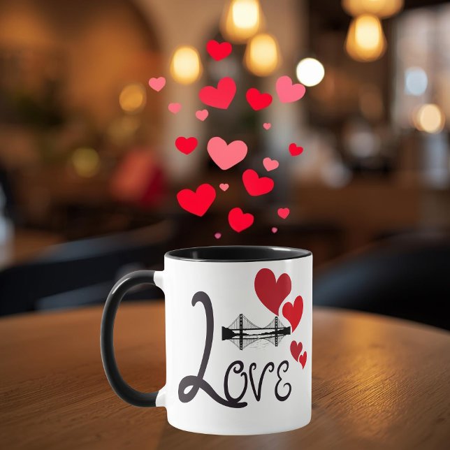 Love and Monument Personalized Mug Tasse (Von Creator hochgeladen)