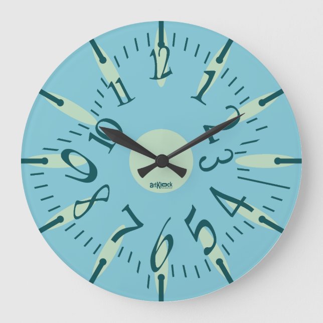 LOVE ART KLOCK DEFORMED DAKILIANO BY MASANSER GROßE WANDUHR (Vorderseite)