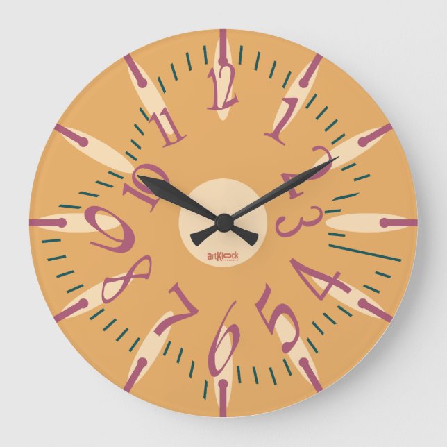 LOVE ART KLOCK DEFORMED DAKILIANO BY MASANSER GROßE WANDUHR (Vorderseite)