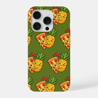 Love at First Slice - Pizza Meets Pineapple iPhone 15 Pro Hülle