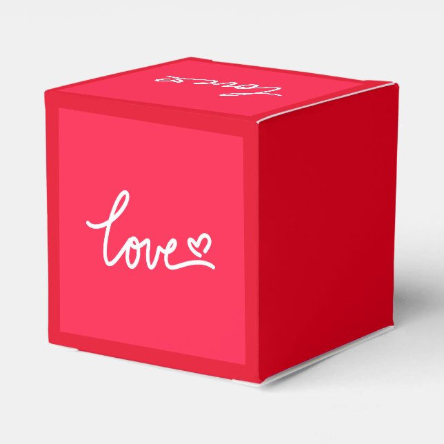 Love Ballotins Geschenkschachtel (Rückseite)