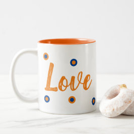 Love (Begriffsklärung) Zweifarbige Tasse