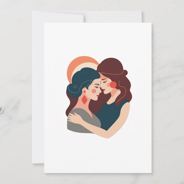 love between women einladung (Vorderseite)