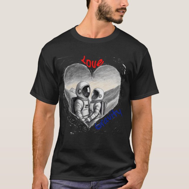 LOVE BEYOND GRAVITY TSHIRT (Vorderseite)