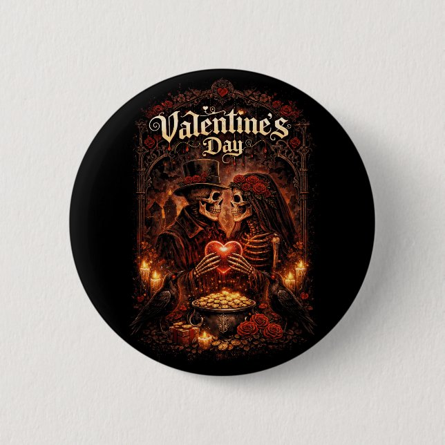 Love Beyond the Grave Button (Vorderseite)