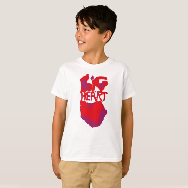 Love.Big heart/Corazon Grande love by Masanser pix T-Shirt (Vorne ganz)