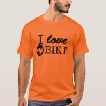 Love Bike T-Shirt<br><div class="desc">Dies ist ein T - Shirt für alle,  die ihre Fahrräder Liebe!</div>