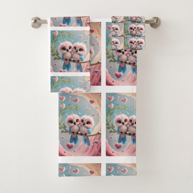 Love Bird Handtuch Badhandtuch Set (Insitu)