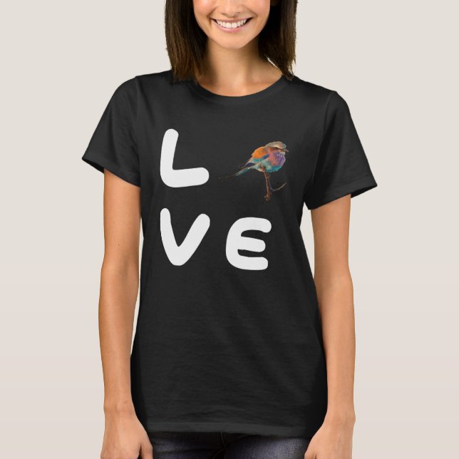 Love BIRDS BIRD T-Shirt (Vorderseite)