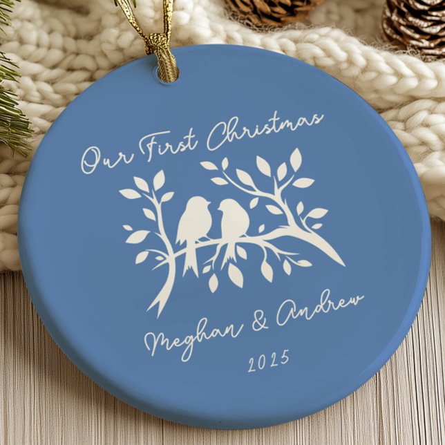 Love Birds First Christmas Ornament (Von Creator hochgeladen)