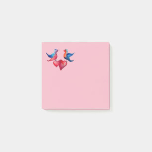 Love Birds Post-it Notes Post-it Klebezettel