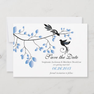 Love Birds Save the Date Wedding Ankündigung