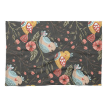 Love Boho Birds Blumenmuster