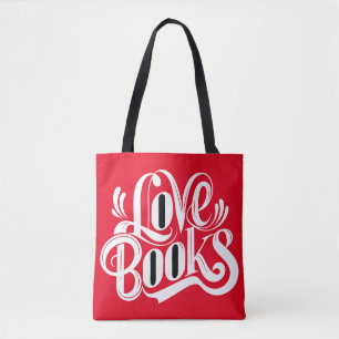 Love Books Calligraphy Design