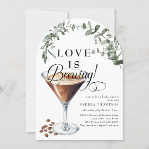 Love Brewing Espresso Martini Brautparty Einladung