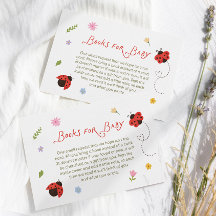 Love Bug Baby Shower Books for Baby
