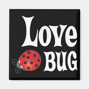 Love Bug - Marienkäfer Magnet