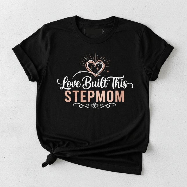 Love Built This Stepmom, Stepmom Appreciation Tri-Blend Shirt (Von Creator hochgeladen)