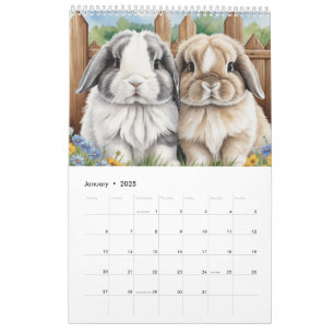 Love Bunny Rabbits Kalender