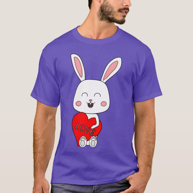 Love Bunny vintage T-Shirt (Vorderseite)