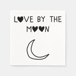 Love By the moon Serviette