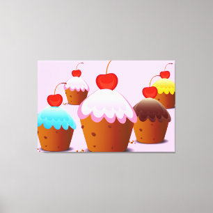 Love Cake's Leinwanddruck