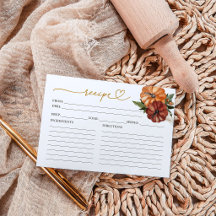 Love Calligraphy Fall Brautparty Reciards