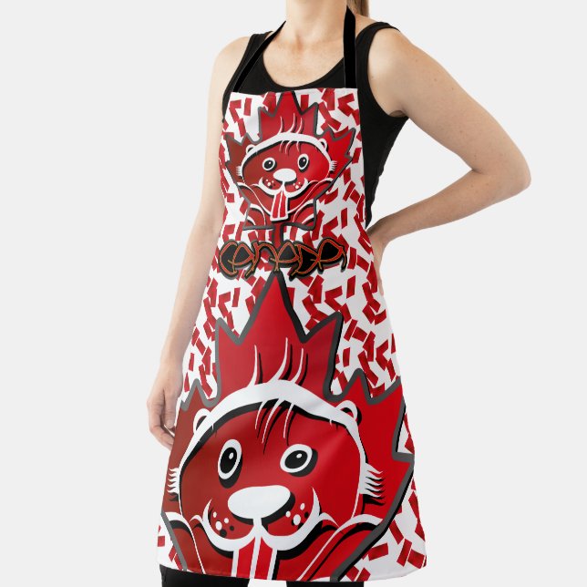  LOVE Castor/ Maple Bandera Canada by Masanser Schürze (InSitu)