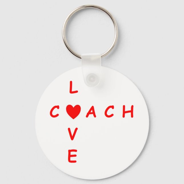 Love Coach Schlüsselanhänger (Vorderseite)