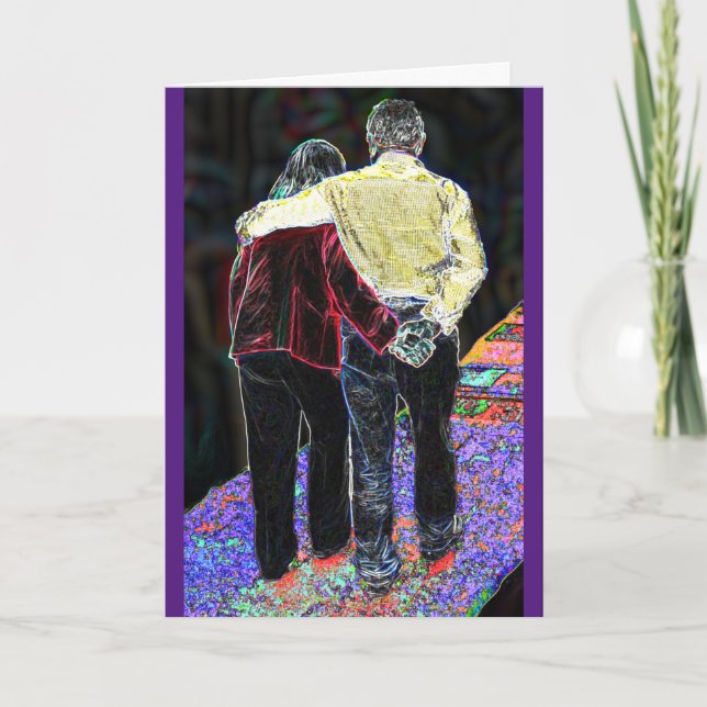 Love Comfort Blank Card Karte (Vorderseite)