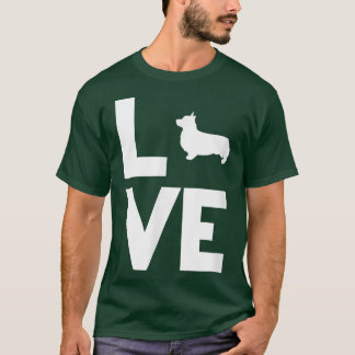 Love Corgi  Dog Mom  T-Shirt