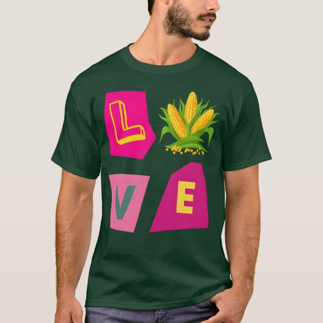 Love Corn friend T-Shirt (Vorderseite)