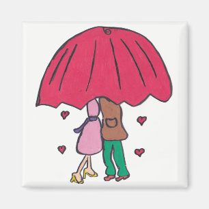 Love Couple Magnet