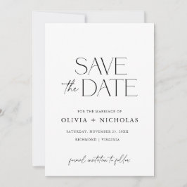 Love Couple Schriftart Duo Save the Date Einladung