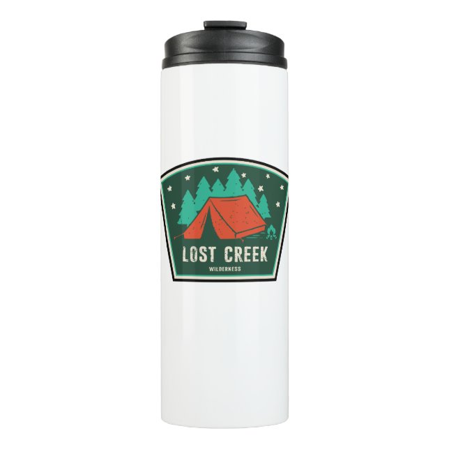 Love Creek Wilderness Camping Thermosbecher (Vorderseite)
