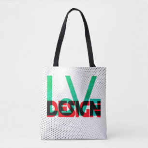 Love Design - Retro Color Mix II Edition Tragetasc
