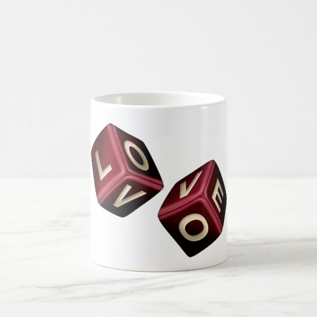 love dice kaffeetasse (Mittel)