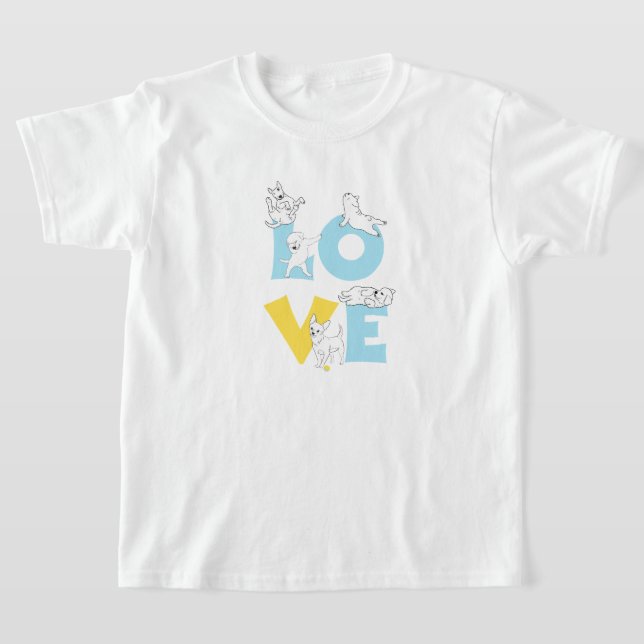 love dog T-Shirt (Ablage )