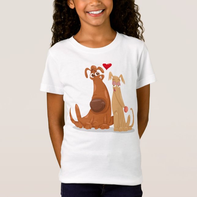 Love Dogs for Shirt Girl (Vorderseite)