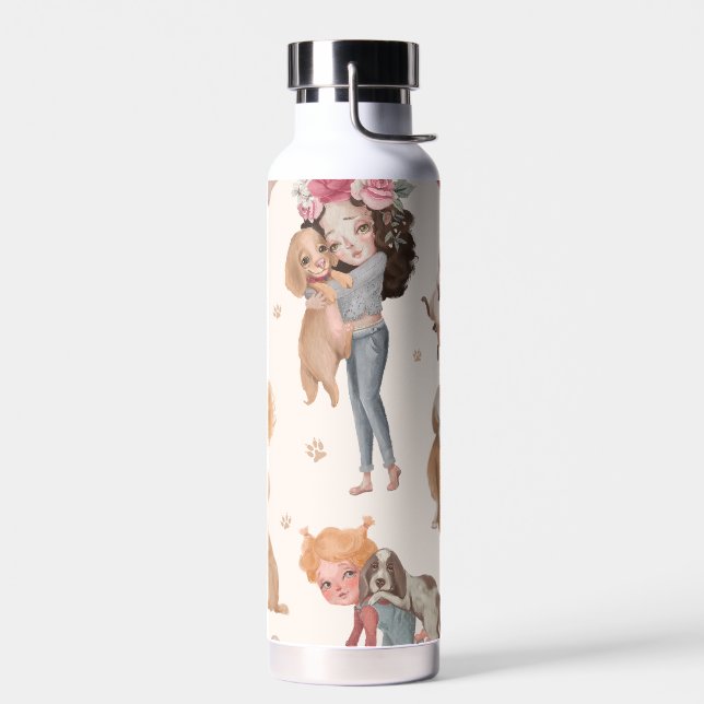 Love Dogs Trinkflasche (Links)