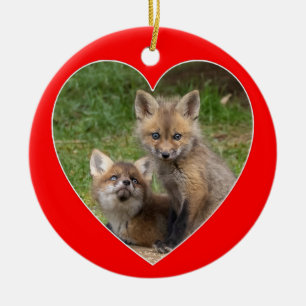 Love Eyes Valentine Keramik Ornament