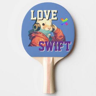 LOVE × FERRET - Custom スケートボード Tischtennis Schläger