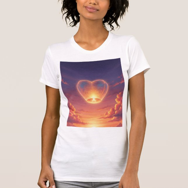 Love Floats Freely In Ease T-Shirt (Vorderseite)