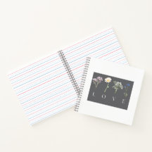 LOVE Floral – Romantischer botanischer Druck