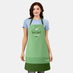 love food chef sage-apron schürze