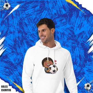 Love for soccer kawaii anime design hoodie