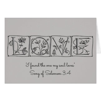 Love~Found das mein Soul Loves~Scripture~Wedding