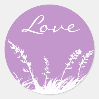 Love Garden Silhouette Umschlag Sticker Siegel