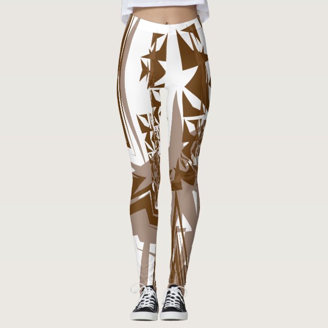 LOVE GEOMESKY ANIMALS elephant BY MASANSER Leggings (Vorderseite)
