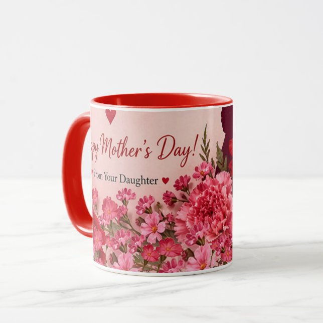 LOVE GIFT FOR MOTHER  TASSE (Vorderseite Links)
